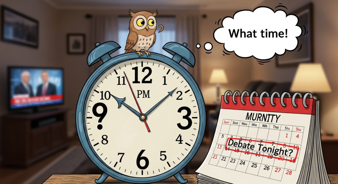 what-time-is-the-debate-tonight