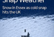 Essex Snow Cold Snap Weather